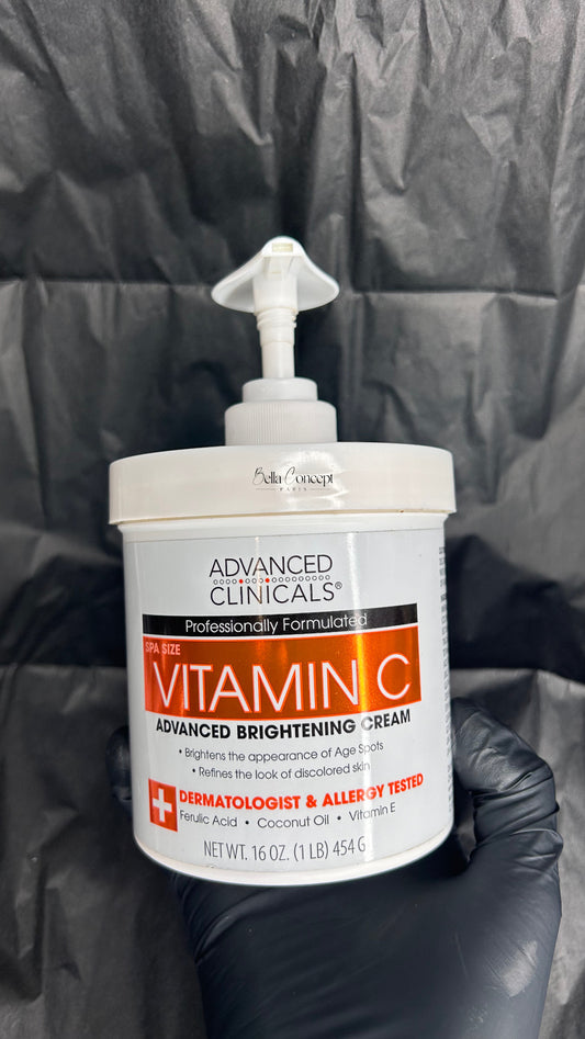 Crème corps vitamine C , advanced clinicals