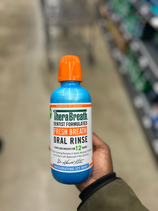 TheraBreath Bain de Bouche Menthe Glacée